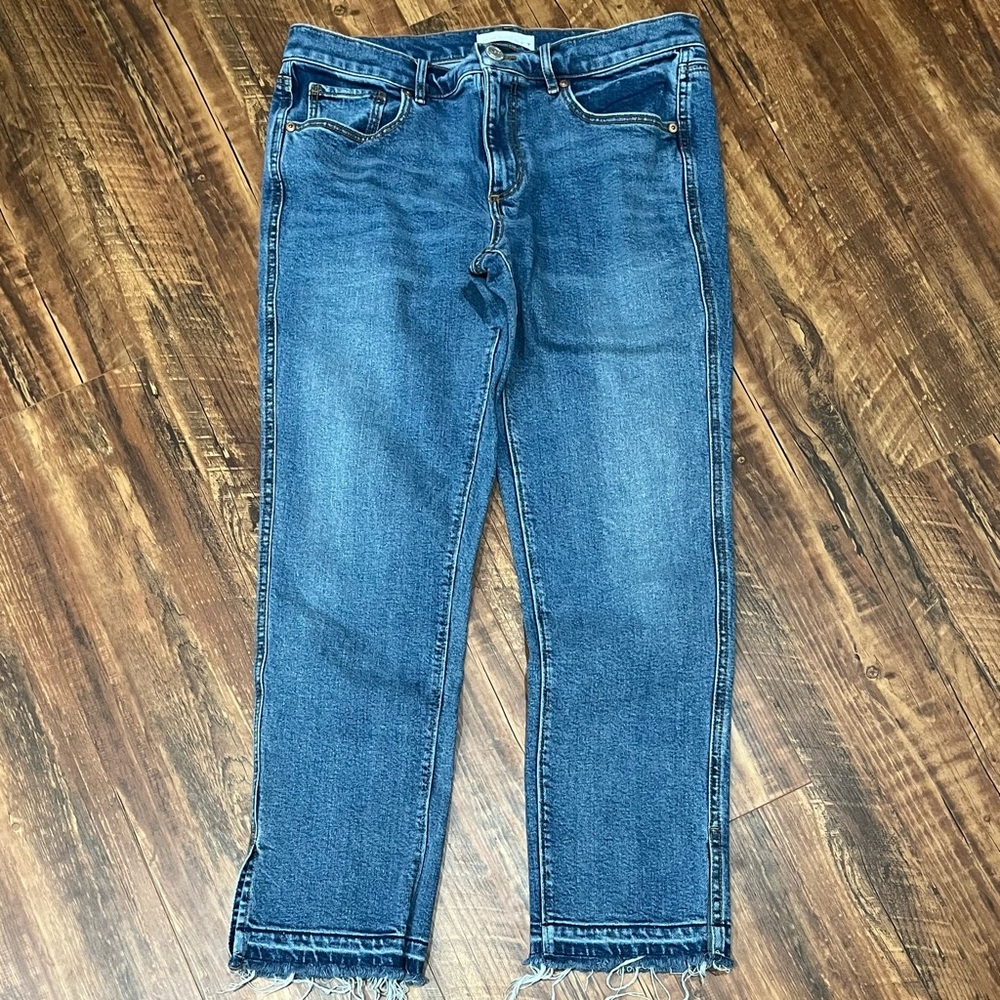 Women’s LOFT Modern Straight Jeans, Size 28/6
